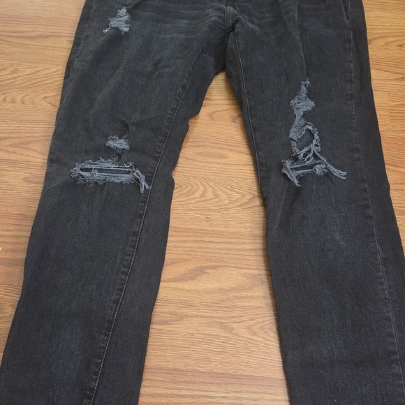 Abercrombie & Fitch Jeans Men's 36x32 Black Felix Super Slim Stretch Denim Pants - Picture 3 of 15